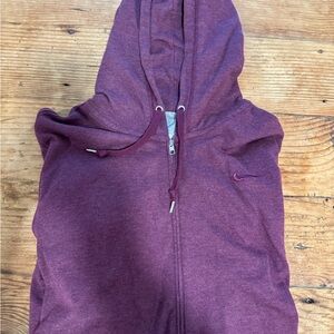 Nike Plum Full-Zip Hoodie